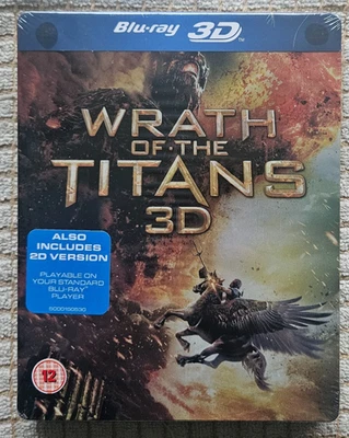 Wrath of The Titans - 2D / 3D Limited Edition Factory Sealed Blu-ray Steelbook - Image 1 of 2