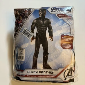 Black Panther Halloween Costume Marvel Avengers Endgame Child Costume 4-6 Small - Picture 1 of 2