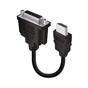 ALOGIC DVI-D (Male) to HDMI (Female) Adapter Cable – 15CM - Photo 1/1