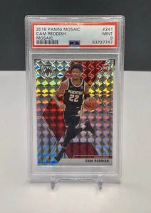 CAM REDDISH 2019-20 PANINI MOSAIC - MOSAIC PRIZM ROOKIE PSA 9 MINT RC #241 - Picture 1 of 2