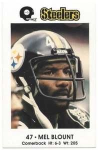 1983 Pittsburgh Steelers Police Mel Blount #47 Kiwanis Club Coca-Cola - Bild 1 von 2