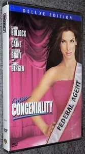 Miss Congeniality DVD Deluxe Edition Sandra Bullock Michael Caine 2000 NEW - Picture 1 of 3