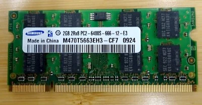 Samsung 2 GB DDR2 Memory (M470T5663EH3-CF7) -Tested - Image 1 of 4