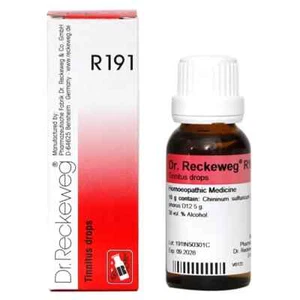 2 Packs Reckeweg Germany R191 22ml Drops Tinnitus Drop - Picture 1 of 3