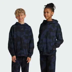 ADIDAS BAMBINO FELPA CAPPUCCIO POLIESTERE/COTONE art. IV9486 mod. J FUTURE ICONS - Imagen 1 de 7