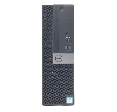 Dell OptiPlex 7050 SFF Core i5-7600 3.50GHz 16GB 256GB SSD Windows 11 Desktop PC - Image 1 of 4