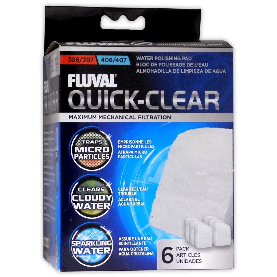 FLUVAL FILTER 304,305,306,307,404,405,406,407 POLISHING PADS AQUARIUM FISH TANK - Image 1 of 1