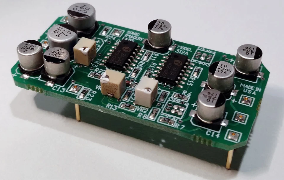 SonicImageryLabs 312A Voltage Controlled Amplifier Module dBx202 VCA Upgrade - Image 1 of 1