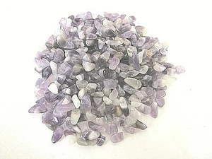 Amethyst Banded Chevron chips 6-10mm 1/2 Lb Addictions Reiki Healing Crystal  - Picture 1 of 10