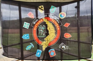 Vietnam Veteran Our Cause Was Just Flag 3'x5' - Picture 1 of 2