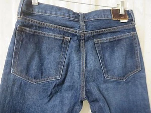J CREW JEANS 70 31 X 32 Japanese Fabric Kaihara Denim Straight Leg - Picture 1 of 4