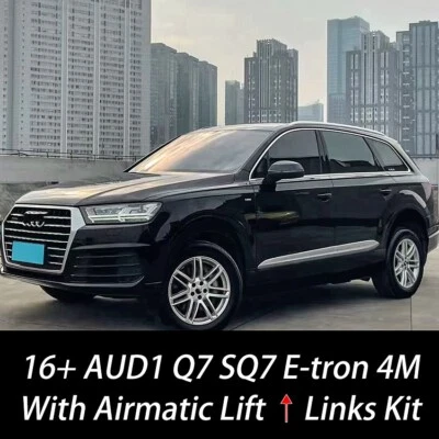 For 2016+ AUDI Q7 SQ7 RSQ7 4M ADJUSTABLE LIFT LINKS AIR SUSPENSION RISE KIT - Imagen 1 de 4