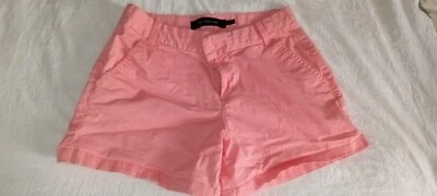 Calvin Klein Cotton Shorts Womens Sz 8 Pink Colorful Preppy Casual Beachy - Image 1 of 4