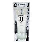 JUVENTUS FC WORDMARK PERONI TALL BEER PINT GLASS 24 CM FOOTBALL NEW XMAS GIFT