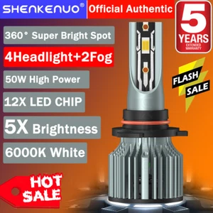 Para Toyota Corolla 2005 2006 2007 2008 LED Faro Alto/Bajo + Luces Antiniebla Q8 - Imagen 1 de 19