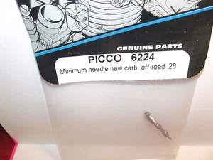 Picco Minimum needle new carb off road .26 Picco 6224 - Picture 1 of 3