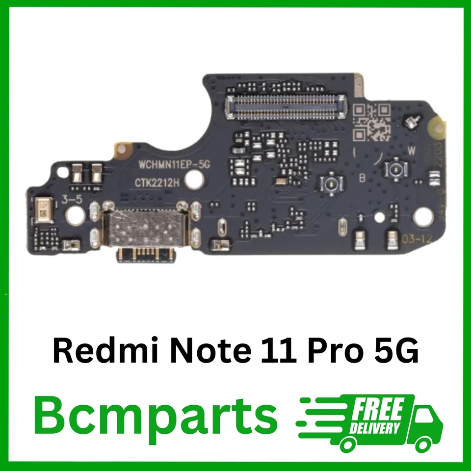 Placa Puerto Carga Repuesto Para Xiaomi Redmi Note 11 Pro 5G Stock Reino Unido Foto 1 de 1