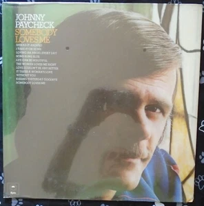 JOHNNY PAYCHECK, Somebody Loves Me USA New Old Stock Sealed LP - Picture 1 of 2