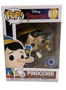 Funko Pop Disney Pinocchio & Jiminy Cricket #617 Pop in a Box Exclusive - NIB - Imagen 1 de 5
