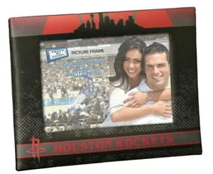 NBA: HOUSTON ROCKETS: BASKETBALL: 4" X 6" PICTURE FRAME: BRAND NEW - Picture 1 of 9