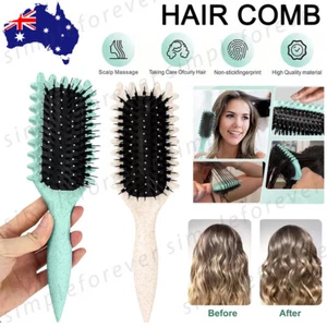 Bounce Hair Stylishing Tool Straight Brush Comb Styling Defining Brush All Curl - Picture 1 of 14