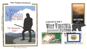 4790 WEST VIRGINIA - Colorano combo FDC - Picture 1 of 1