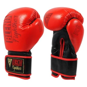 BLEND FIGHTER BOXING GLOVES PROFESSIONAL MMA SPARRING PUNCH BAG TRAINING FIGHT - Picture 1 of 12