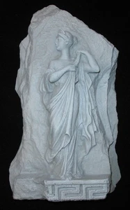 Roman Greek Grecian lady fragment Venus Sculpture Wall Frieze 13" tall - Picture 1 of 7