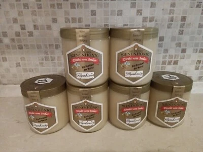 Deutscher Honig Bienenhonig Imkerhonig Rapshonig-6x 500 g - Bild 1 von 4