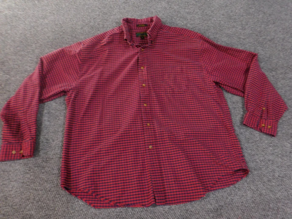 Camisa Alexander Julian Colores XL Roja Cuadros Hombre Abotonada Clásica Foto 1 de 4