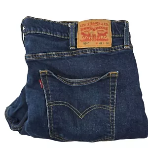 Jeans uomo Levis 514 taglio dritto W42 L30 denim lavaggio medio - Foto 1 di 8