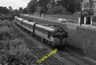 Photo 6x4 Train approaching Cobh Rushbrooke/W7866 A CIE 001 class diesel c1986