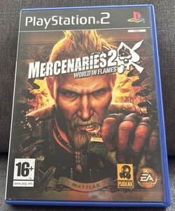 Mercenaries 2: World in Flames (Sony PlayStation 2, 2008) - PAL - Complete - Picture 1 of 3