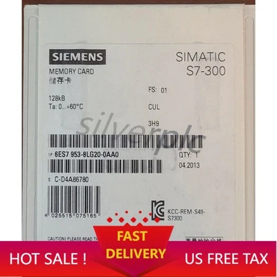 New Siemens 6ES7 953-8LG20-0AA0 6ES7953-8LG20-0AA0  SIMATIC S7 Micro Memory Card - Image 1 of 4