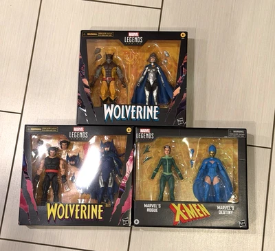 Marvel Legends Box Set x 3 | Wolverine | Psylocke | Lilandra | Rogue | Destiny Foto 1 de 4