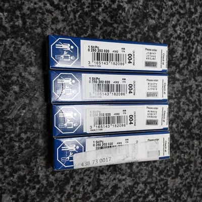 4 X Bosch 0250202020 Glow Plugs for Peugeot & Citroen 1.9D non turbo WJY and WJZ - Image 1 of 4