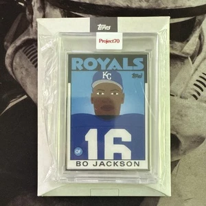 2021 Topps Project 70 #234 Bo Jackson By Keith Shore - AP Silver Frame #/51 - Picture 1 of 2