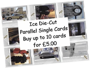 James Bond: No Time To Die - Ice Cut Parallel Single Basic/Base Cards - Pick 10 - Bild 1 von 5