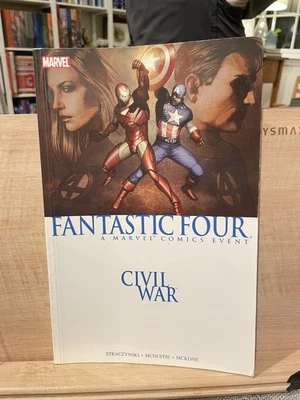 Civil War: Fantastic Four by McDuffie, Straczynski & McKone 2007 TPB Marvel  - Image 1 of 4