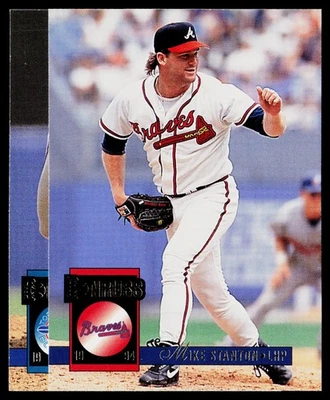 1994 Donruss #506 Mike Stanton Atlanta Braves - Image 1 of 2