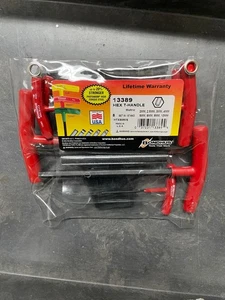 Bondhus T Handle Hex Wrench 7pc Set 2-10mm Metric w Stand MADE IN USA 13389 - Picture 1 of 4