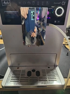 Melitta Caffeo CI E970-101 1500W Kaffeemaschine - Silber Defekt - Bild 1 von 4