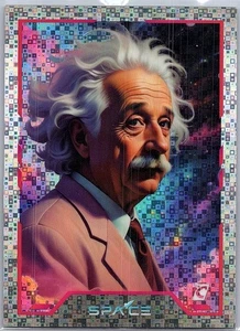 2025 Cardsmiths Space Galactic Edition - Albert Einstein #6 Matrix Holofoil - Imagen 1 de 2