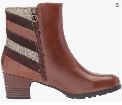 Botín para mujer Jambu Amal resistente al agua, marrón/multi, talla 7 EE. UU. Foto 1 de 4