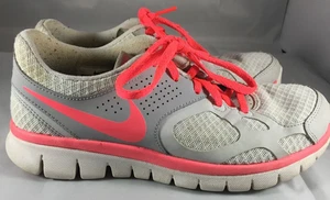 Nike Flex 2012 RN Women's Running Shoes Size 6 Gray Pink Sneakers 512108-004 - Picture 1 of 9