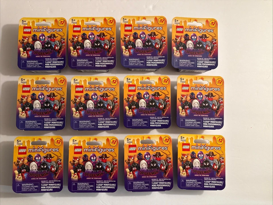 LEGO 71050 Minifigures Spider-man Across the Spider Verse Case of 36 (IN STOCK)