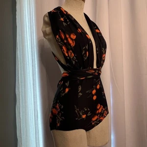 COCOSHIP Retro Einteiler Neckholder Rückenfrei Hohe Taille Pin Up Badeanzug Größe Medium - Bild 1 von 10