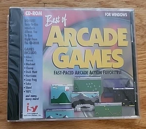 Vintage Rare CD-ROM Game Best of Arcade Games International Software Values 1996 - Picture 1 of 2