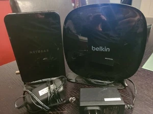NETGEAR Cable Modem CM500 + Belkin AC1900 Dual Band Router Package - Picture 1 of 3