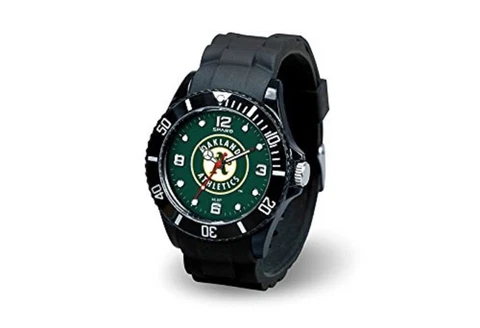 MLB Oakland Athletics Spirit Watch, Black Cover